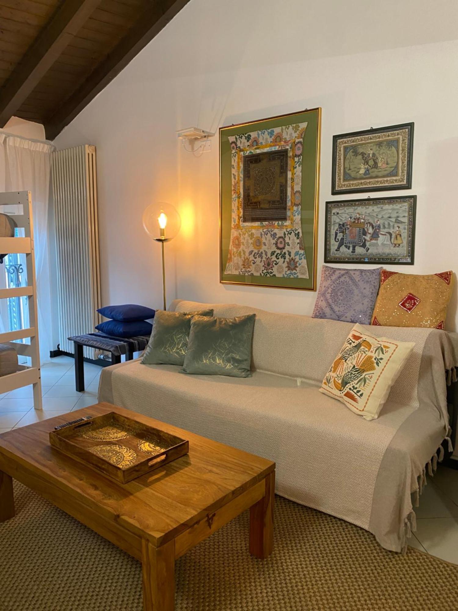 La Mansardina Di San Leonardo Apartment Bergamo Bagian luar foto